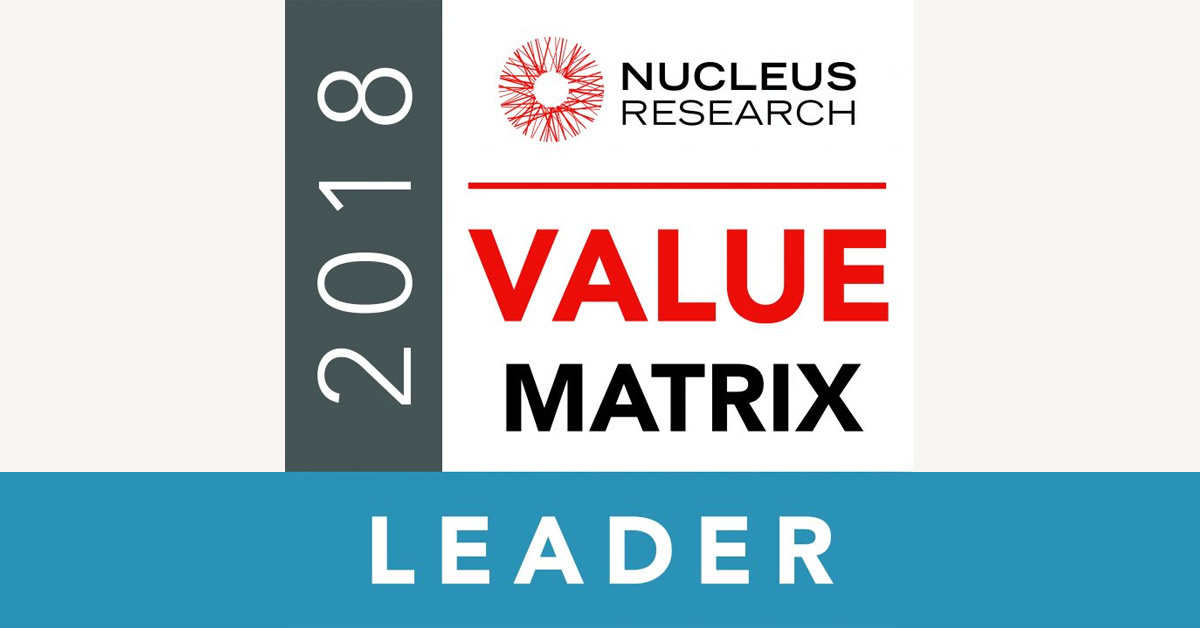 Yellowfin Placed Top in Nucleus Research Analytics Value Matrix 2018
