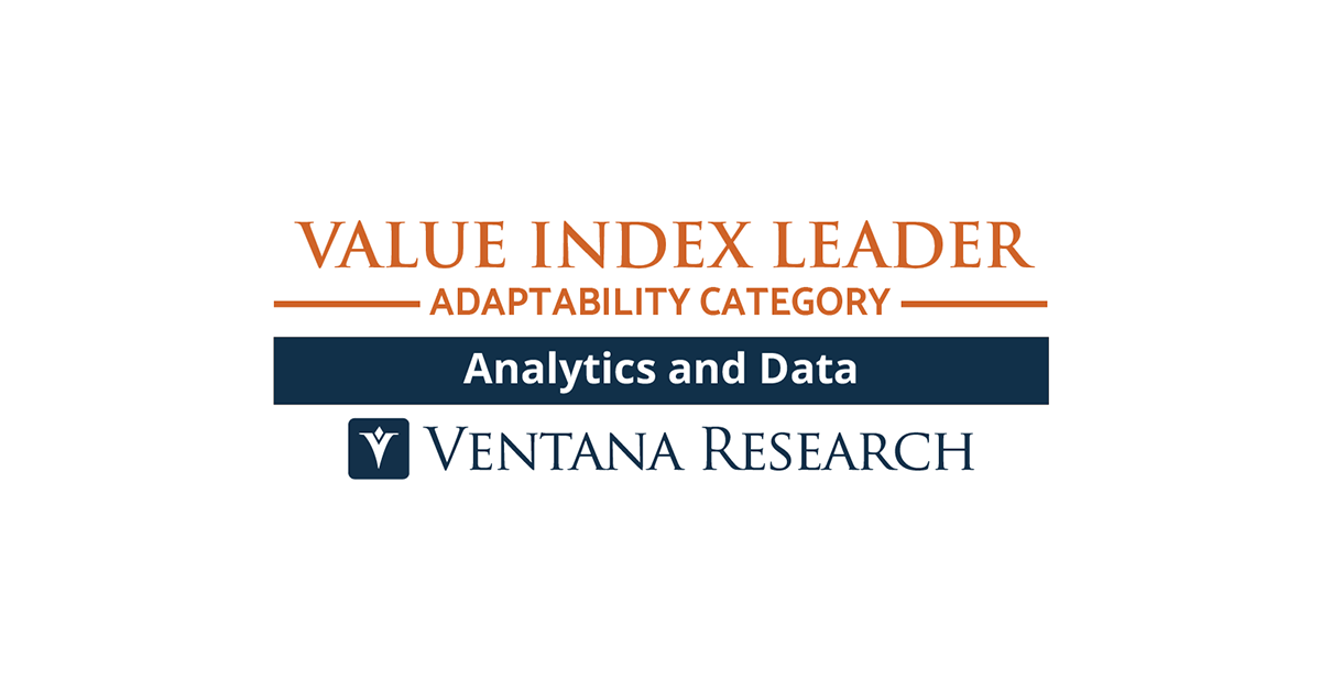 Ventana Research Ranks Yellowfin a Value Index Leader in 2021 Value Index for Analytics and Data Ventana Research Ranks Yellowfin a Value Index Leader in 2021 Value Index for Analytics and Data