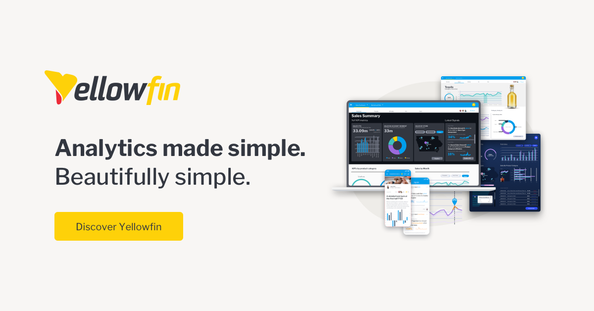 Yellowfin BI | Business Intelligence Reporting, Analytics & Software